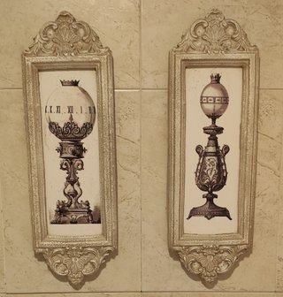 Pareja Cuadros Decorativos Vintage