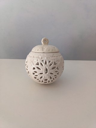 Portacandele/bruciatore essenze ceramica