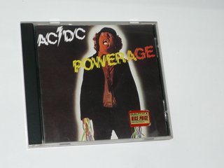 AC/DC Powerage CD Álbum Clásico