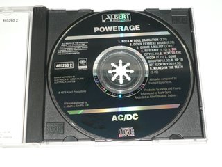 AC/DC Powerage CD Álbum Clásico