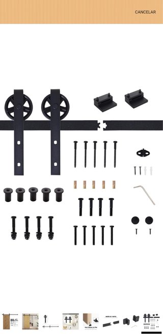 Soporte para puerta corredera