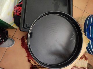 Bandeja horno negra