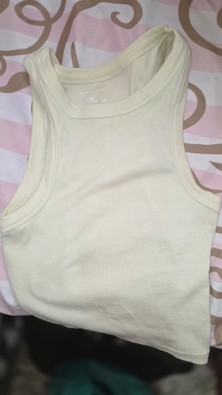 Chaleco tirantas verde agua talla XS
