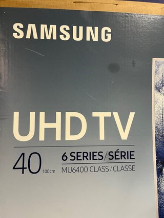 Samsung UHD TV 40 6 Series MU6400