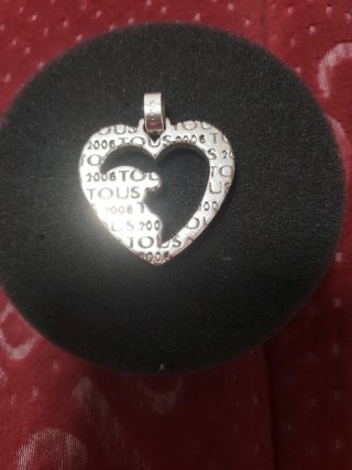 Colgante Corazón Tous Plata Ley 2006