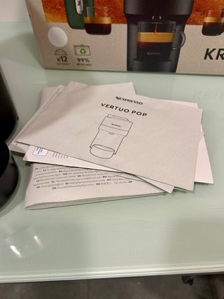 Cafetera Nespresso Vertuo Pop Krups