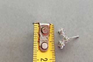 Pendientes de Plata con Estrellas.