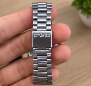 Reloj Casio Vintage A168 Plata Negro