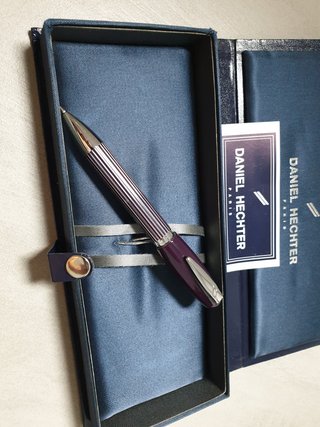 Bolígrafo Daniel Hechter Paris Morado