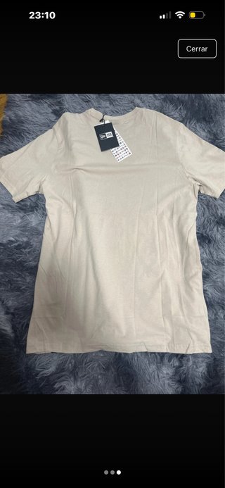Camiseta New Era NY Yankees Beige Talla S