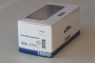 Honda NSX Concept 2013 Ebbro 1/43