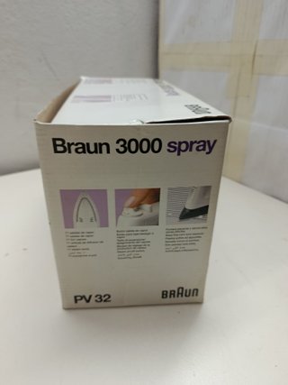 Plancha Braun 3000 Spray