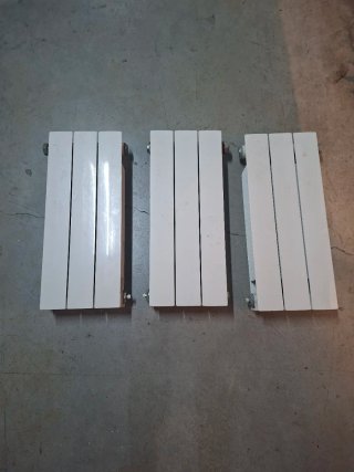 4 Radiadores de agua de aluminio