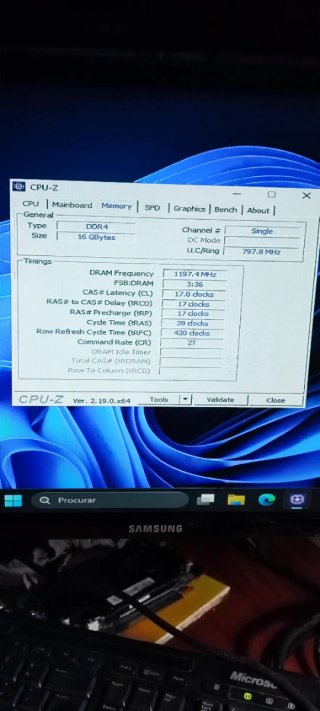 RAM 16GB DDR4