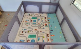 Parque de juegos XXL 200x180x68cm