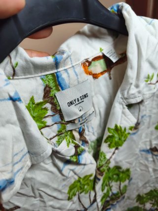 Camicia ONLY & SONS fantasia tropicale M