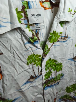 Camicia ONLY & SONS fantasia tropicale M
