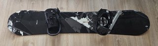 Tabla Snowboard K2 con Fijaciones Flux Bindings