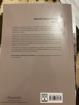 Atención básica al cliente