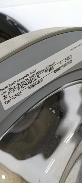 LAVADORA BOSCH 8 KG SERIE 6 ECO SILENCE DRIVE A+++