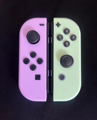 Mando Nintendo Switch Morado y Verde