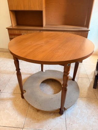 Conjunto comedor madera.No envío.Están en Xativa.