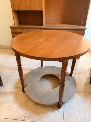 Conjunto comedor madera.No envío.Están en Xativa.
