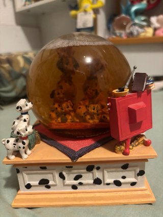 Bola de nieve Pongo y Perdita 101 Dálmatas, Disney