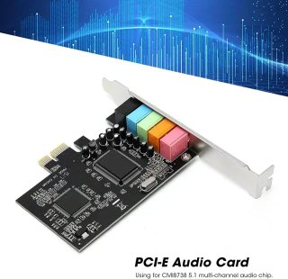 c-media PCI-E PCI 6 canali 5.1 Scheda Audio intern