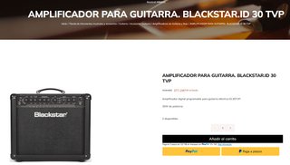 Amplificador Guitarra Blackstar ID:30TVP
