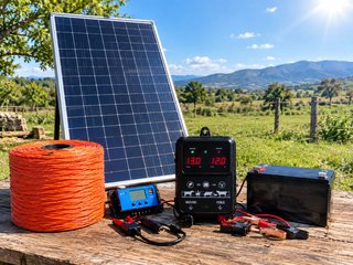 Kit Solar 12v Valla Eléctrica autónoma e independi