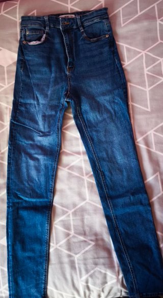 Pantalón vaquero Pull&Bear azul