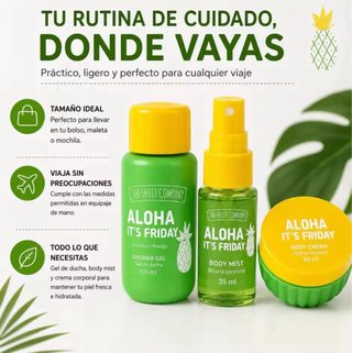 Set Perfume Cartera Viaje The Fruit Company