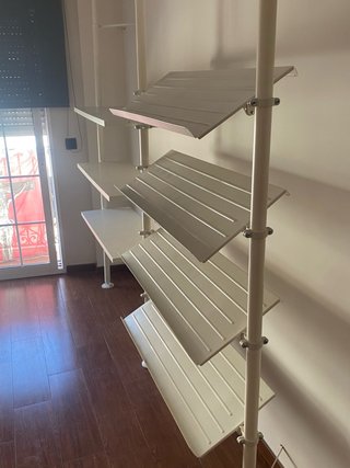 Estanteria vestidor bolsos zapatos