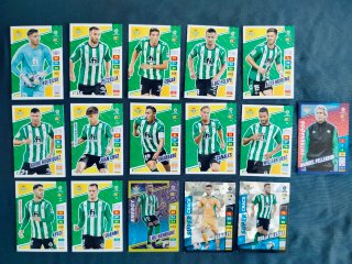 Cromos Real Betis Adrenalyn 20/21 y 22/23