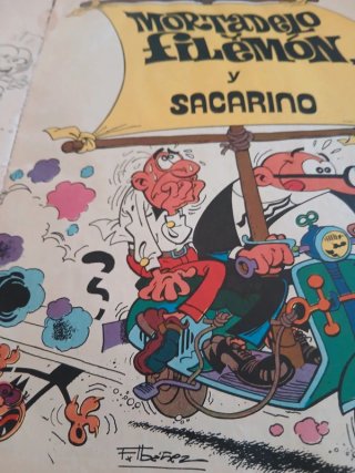 3 tebeos de Mortadelo y Filemón