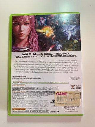 Final Fantasy XIII Xbox 360 RPG