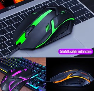 Teclado y Ratón T-WOLF RGB Gaming