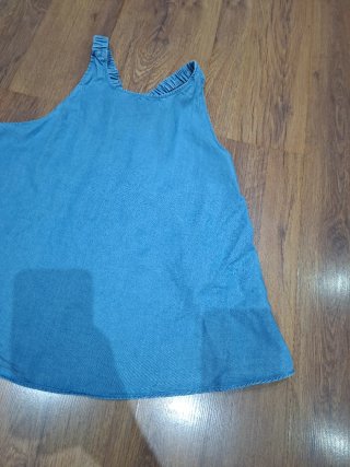 Top azul
