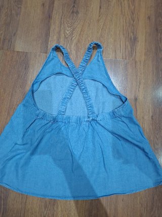 Top azul