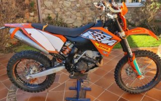KTM EXC-F 2008 Enduro/Motocross Naranja