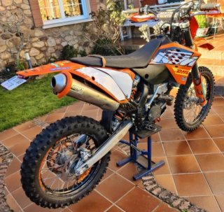 KTM EXC-F 2008 Enduro/Motocross Naranja