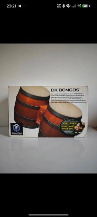 DK Bongos GameCube + Donkey Konga Jungle Beat