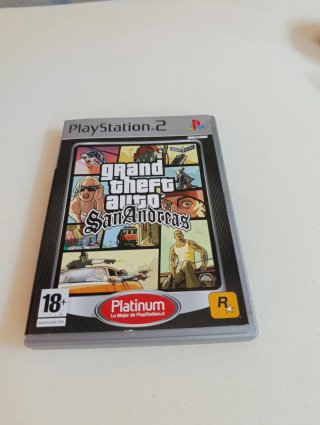 Grand Theft Auto San Andreas PS2 Platinum