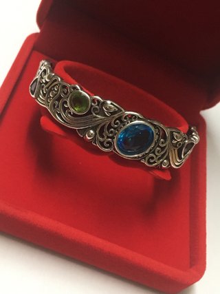 Pulsera Plata 925 diseño artesano