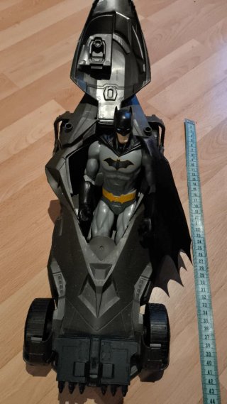 Coche y Muñeco Batman TAMAÑO GRANDE DC