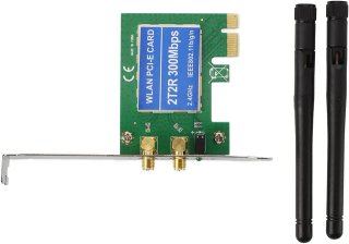 Scheda Rete PCI-E WiFi 300Mbps 2 interna pc