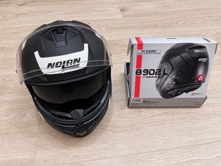 Casco Nolan N80-8 con intercomunicador con luz