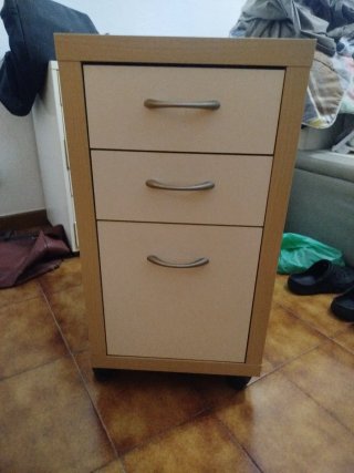 Cajonera Ikea con ruedas