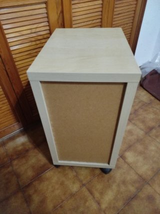 Cajonera Ikea con ruedas